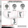 Service Caster Tool Box Caster Wheel Set 4'' Semi Steel Cast Iron Swivel Casters, 4PK TOOL-SCC-20S420-SSB-TLB-2-R-2